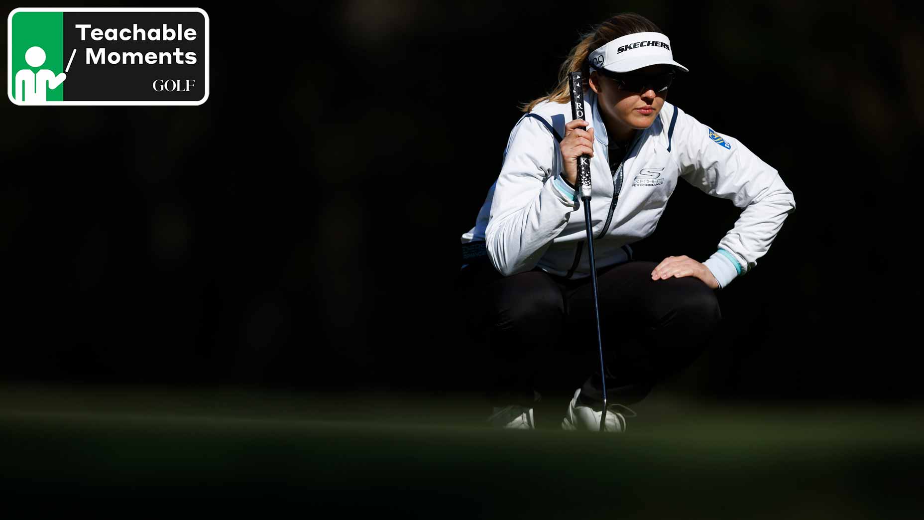 brooke henderson reads putt