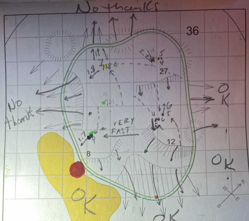 john wood's yardage book