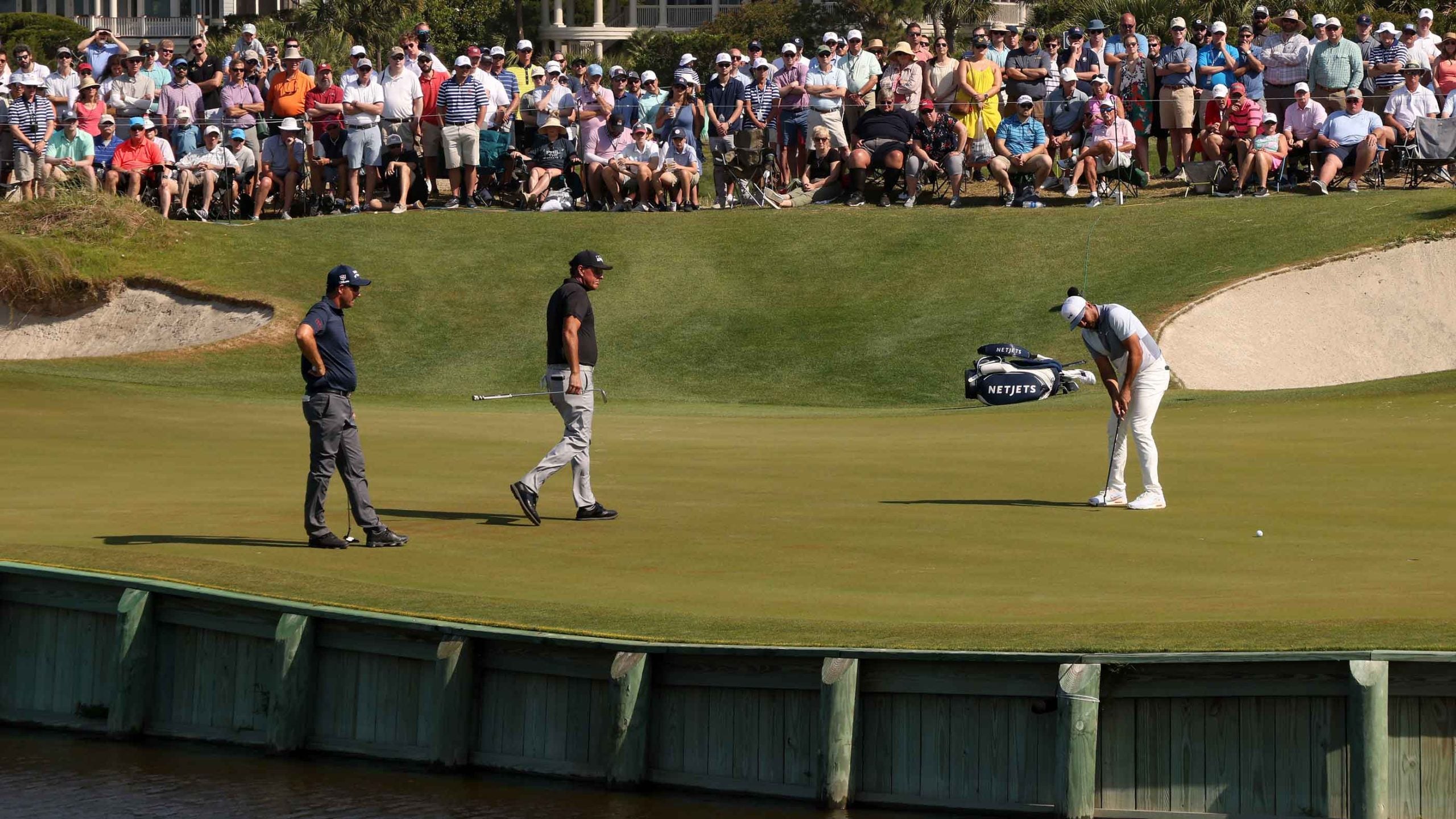 harrington, day and mickelson at pga