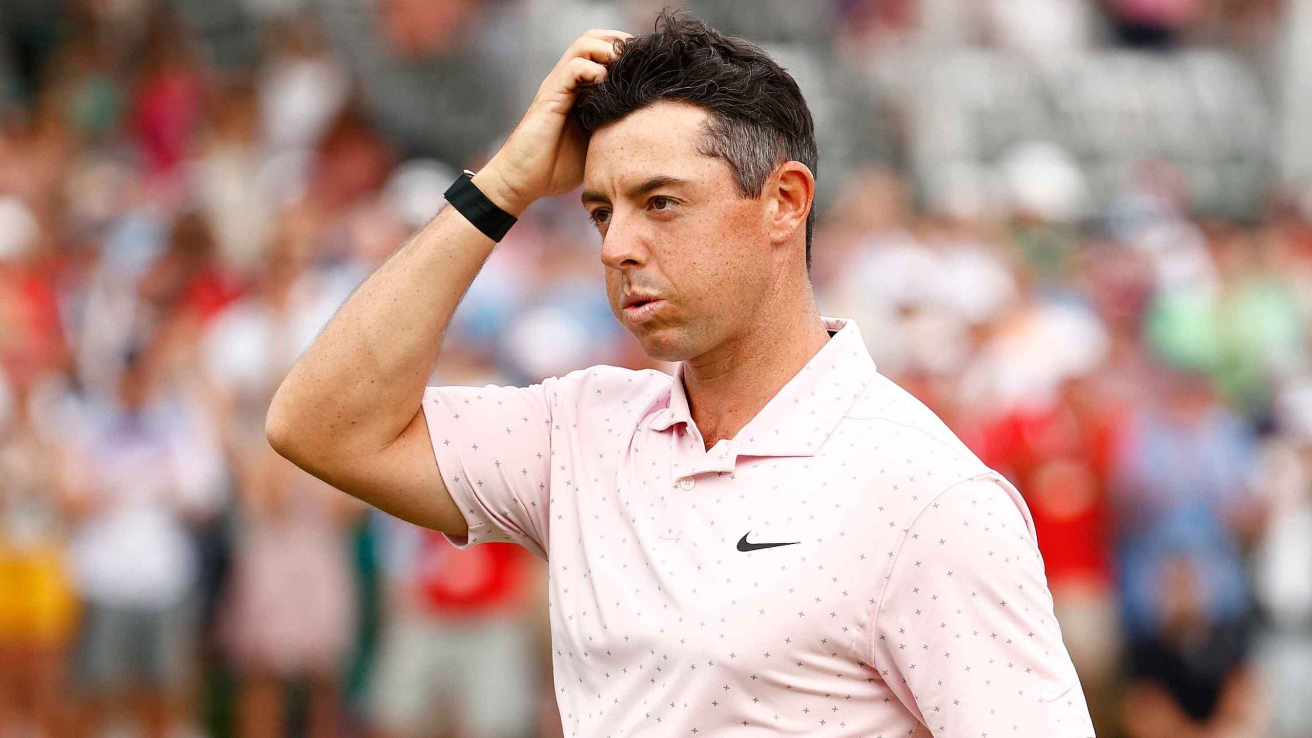 Despite some 18th-hole drama, Rory McIlroy closed out his first victory since 2019 at the Wells Fargo Championship.