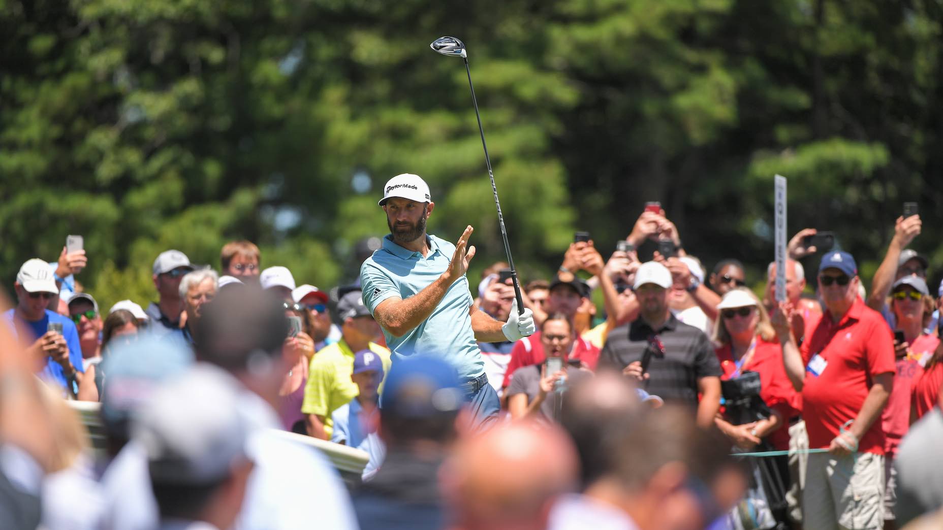 dustin johnson taylormade