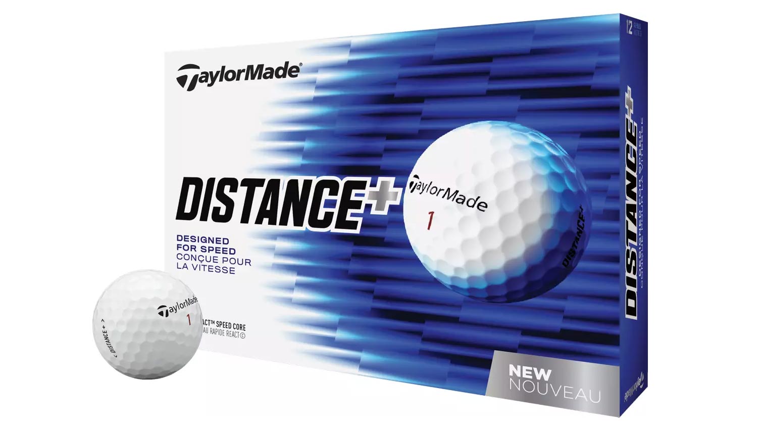 TaylorMade Distance+ golf balls