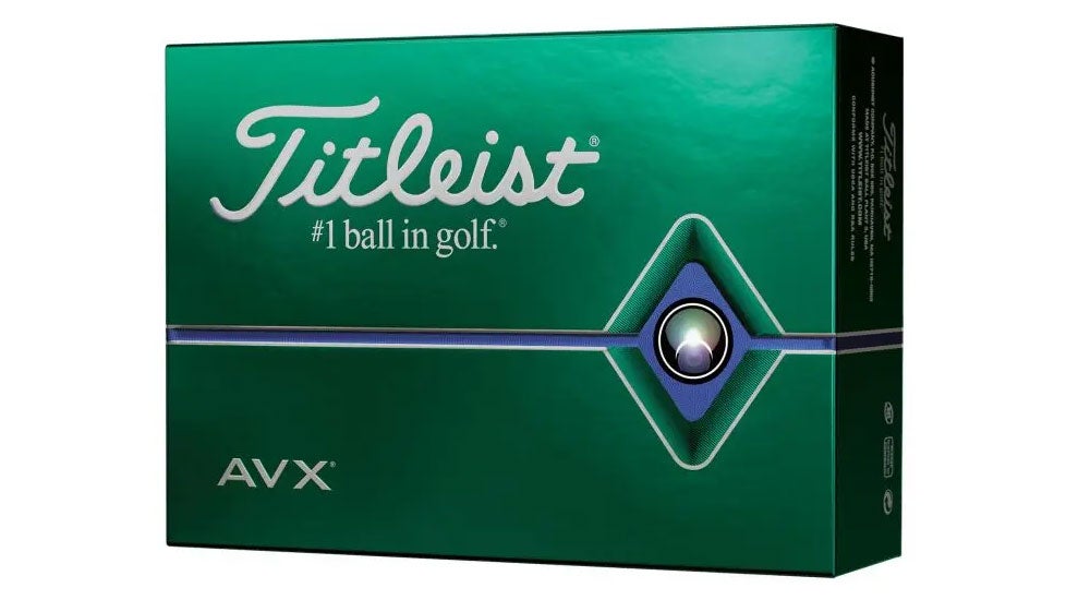 Titleist AVX golf balls