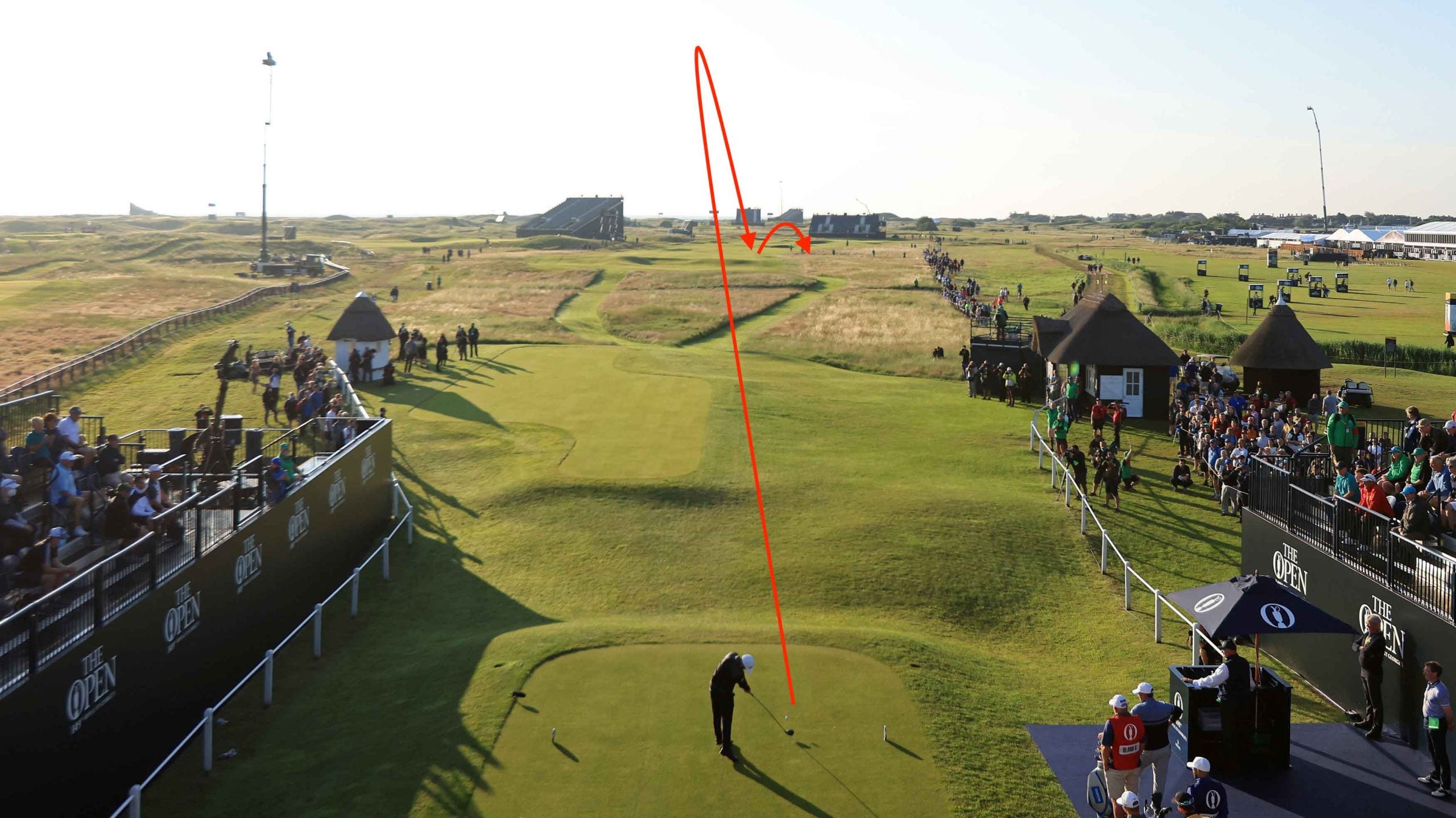 1st hole royal st. george's