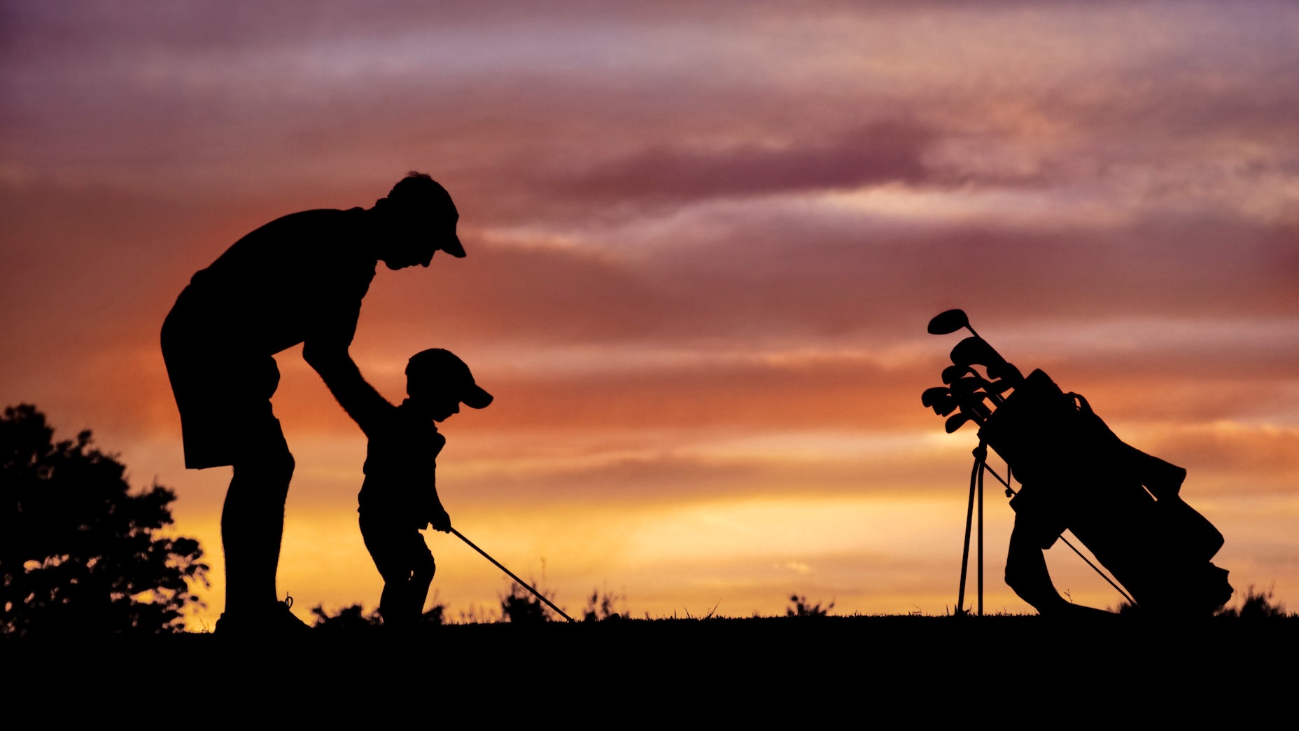 man gives child lesson