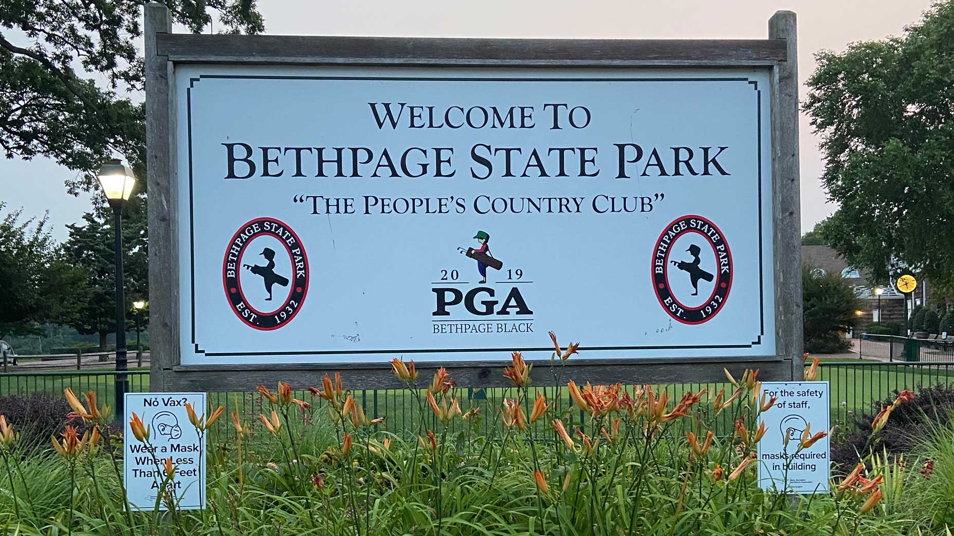 bethpage sign