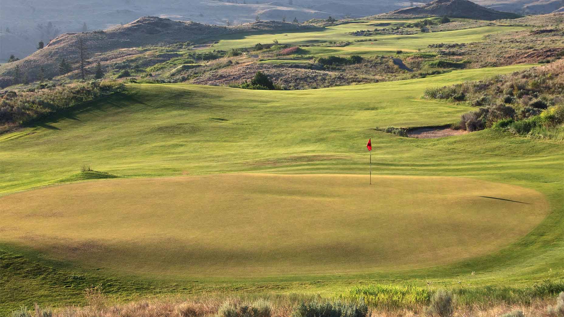 A view of Sagebrush Golf Club in Canada.