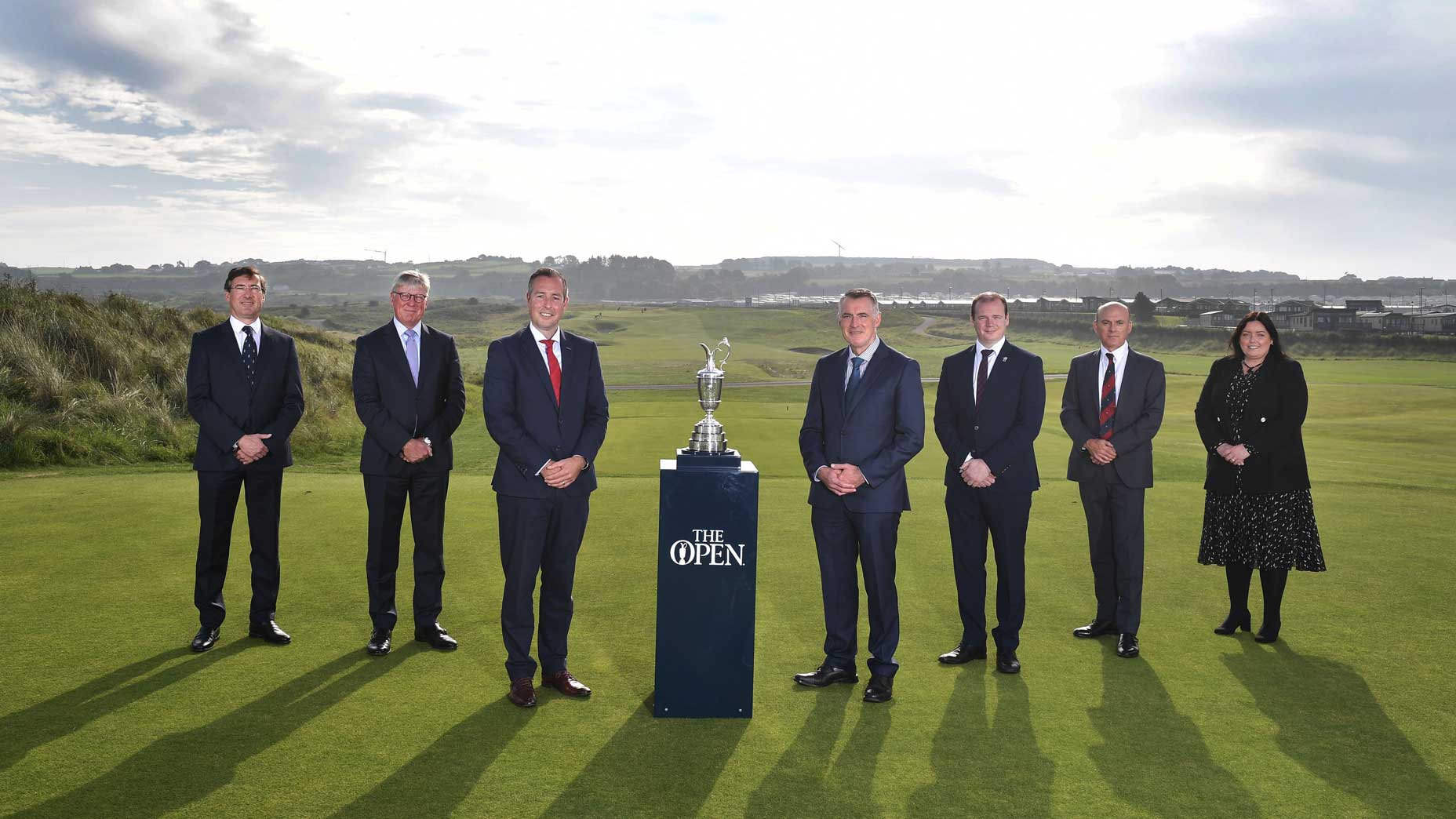 Open Championship officials at Royal Portrush