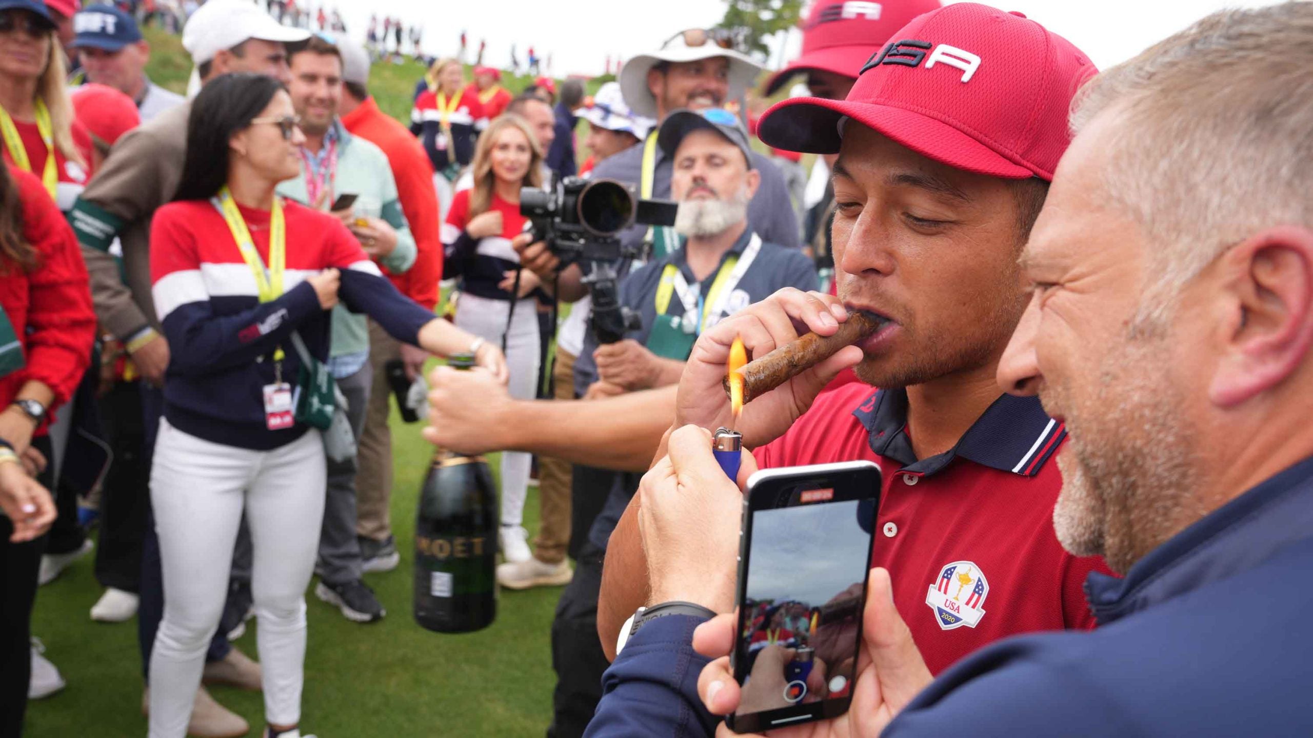 xander schauffele at ryder cup