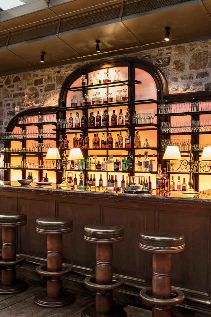 A photo of Ardfin's bar