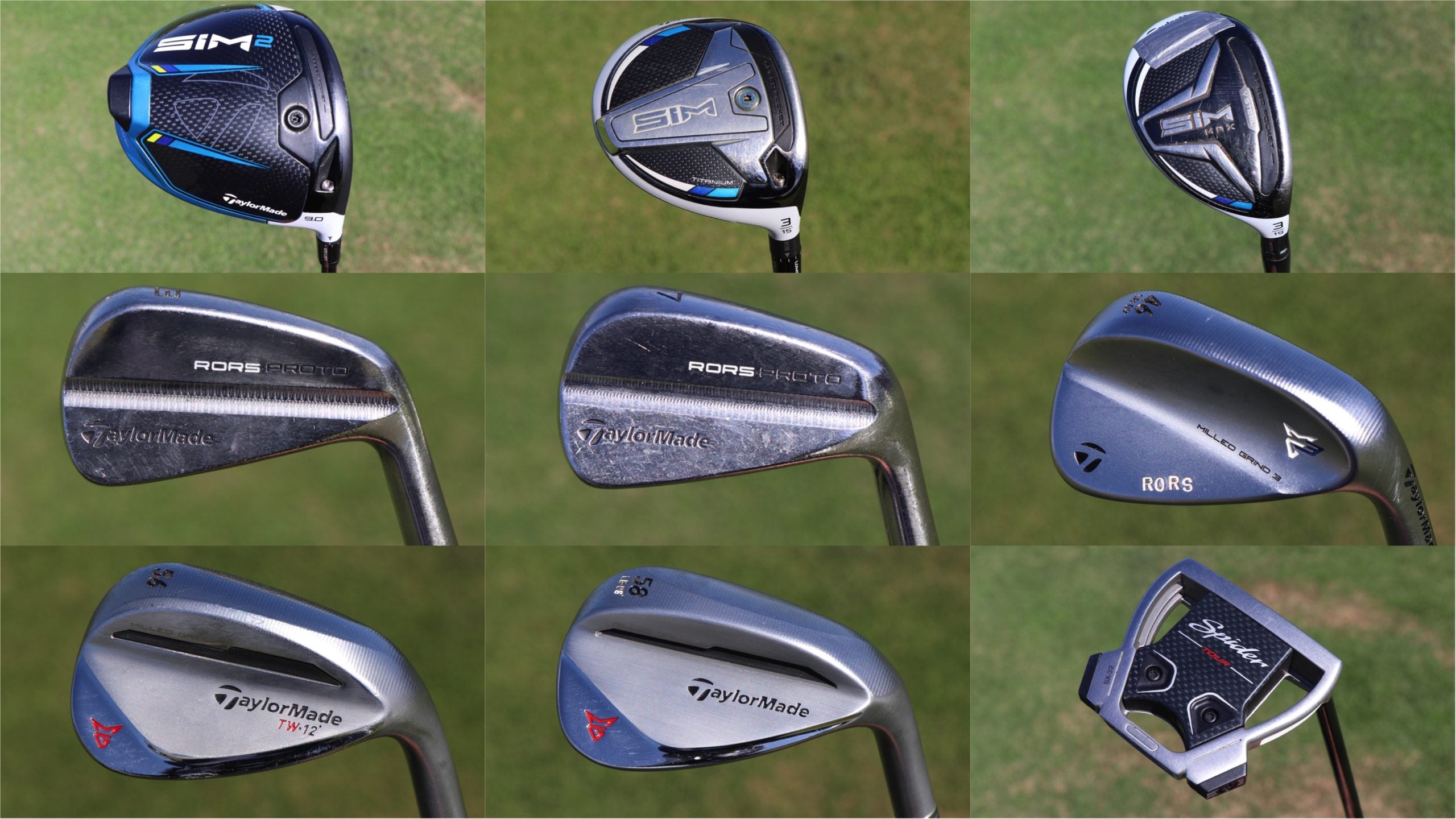 The clubs Rory McIlroy used to win the 2021 CJ Cup.