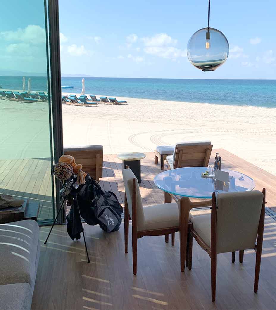 A view of Four Seasons Resort Los Cabos Costa Palmas.