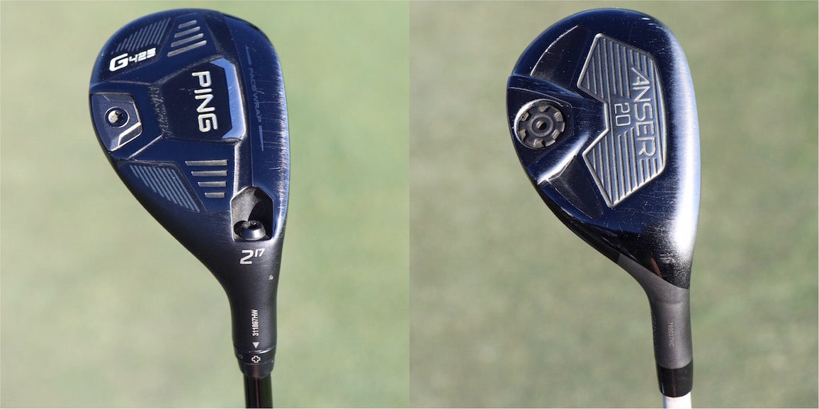 Matt Kuchar's Ping hybrids.