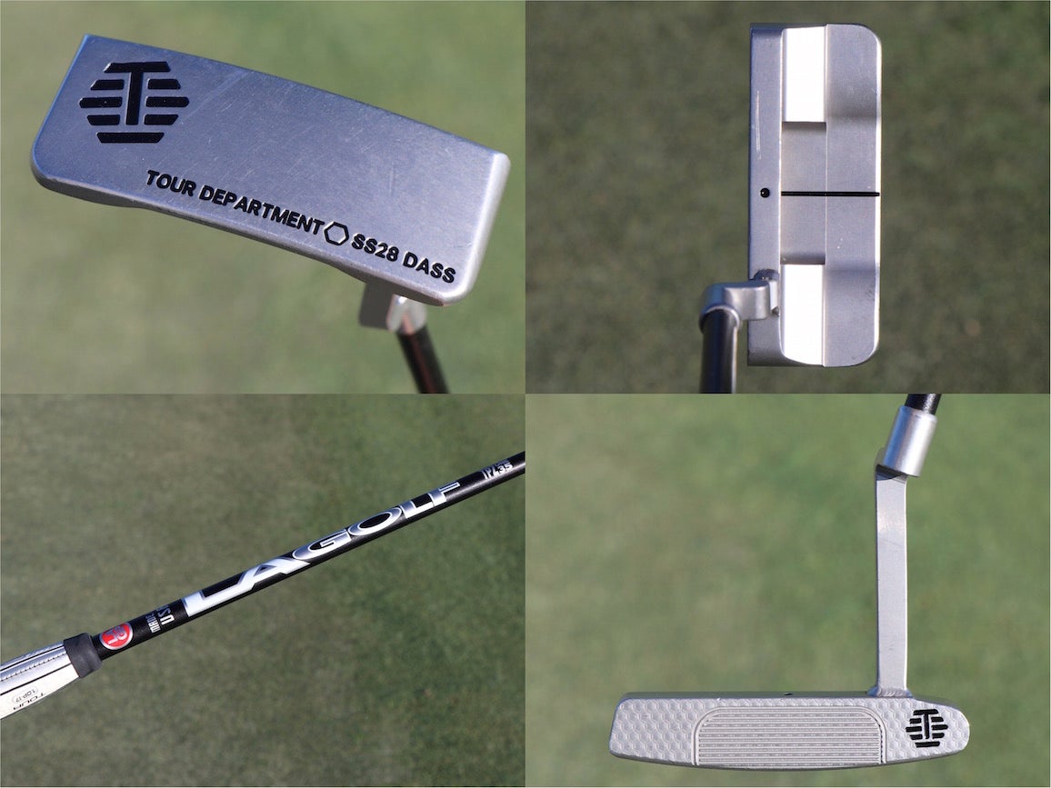 Matt Kuchar's right-hand armlock putter.