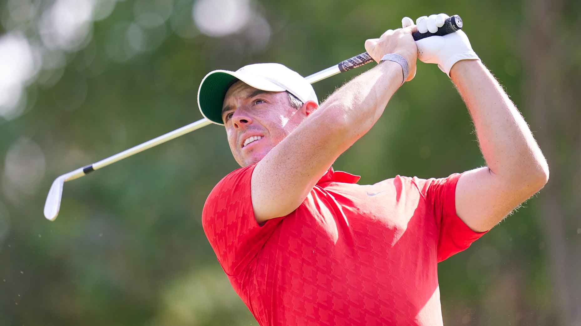 Rory McIlroy in finish position