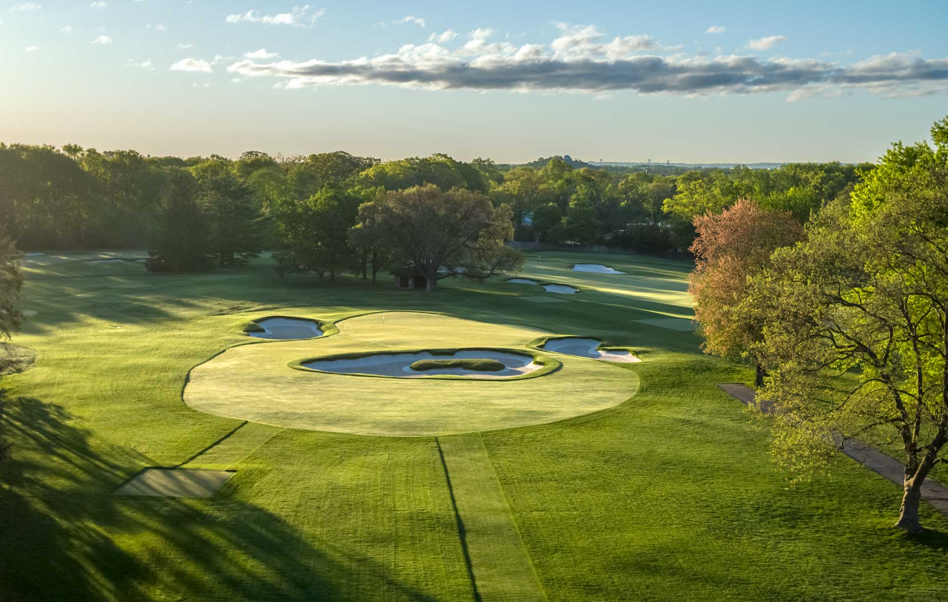The 12th hole at Baltusrol's Lower Course