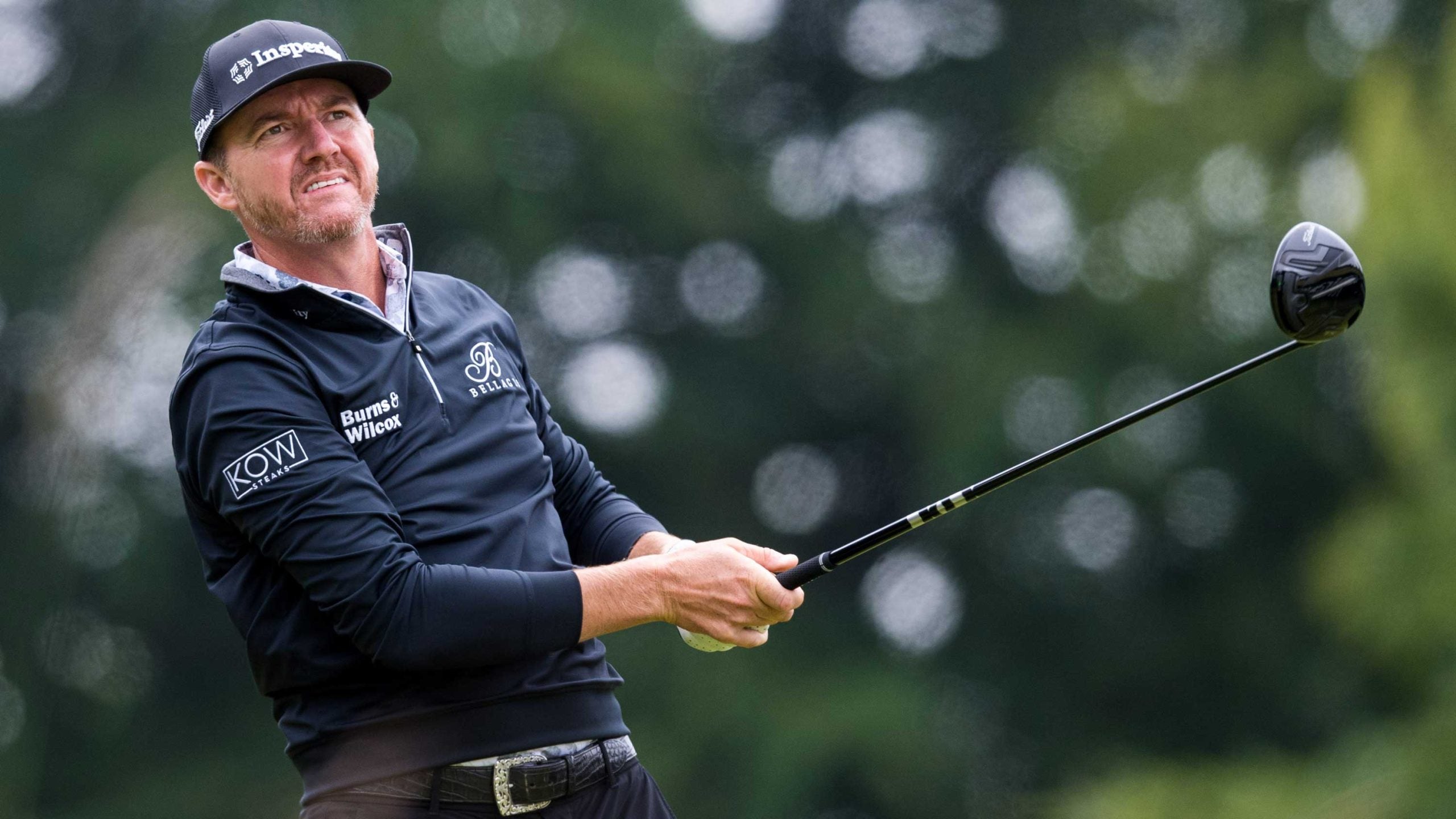 Jimmy Walker is pictured during day two of the abrdn Scottish Open at the Renaissance Club on July 09, 2021, in North Berwick, Scotland