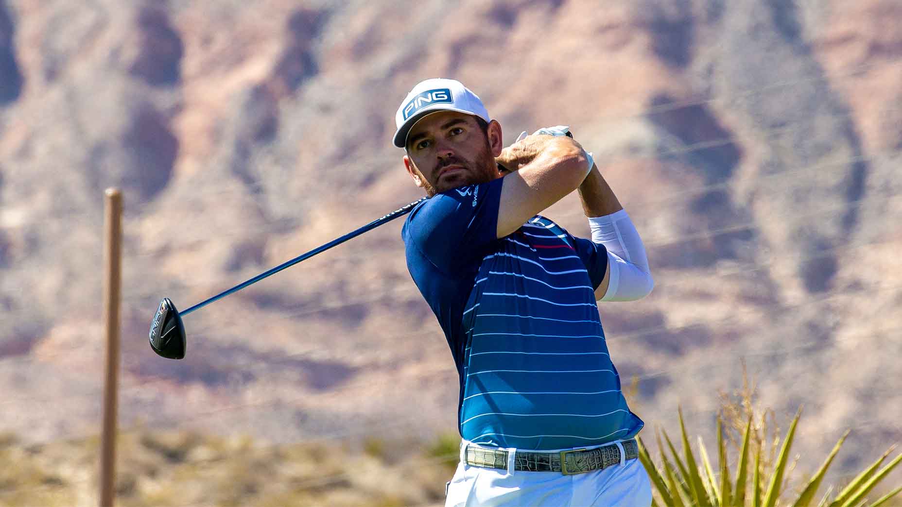 louis oosthuizen swings driver cj cup