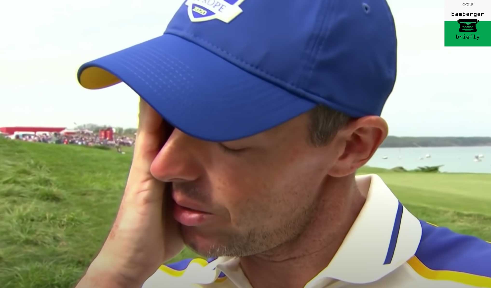 rory mcilroy crying at ryder cup