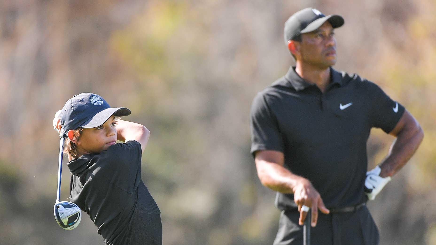 Charlie Woods, Tiger Woods