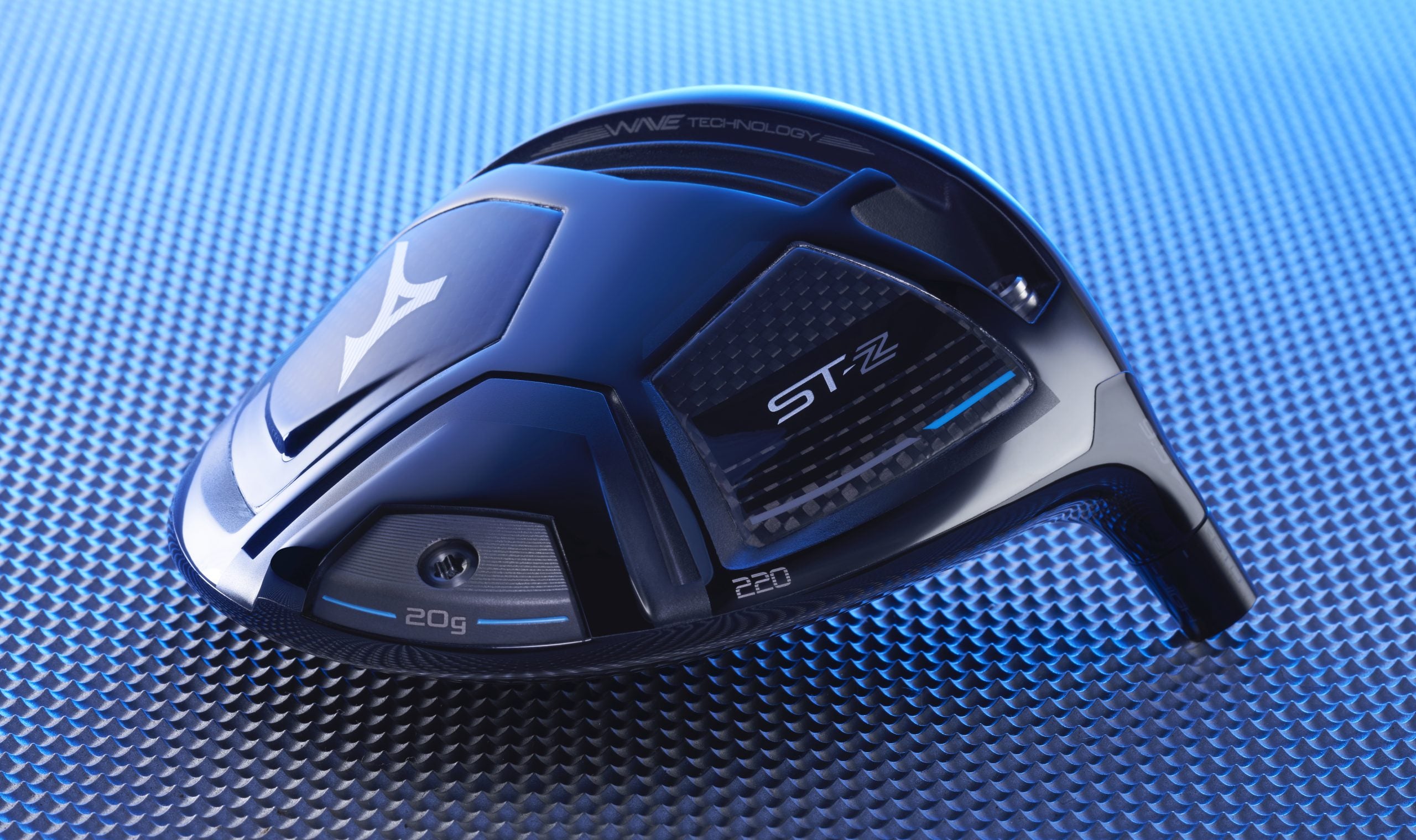 Mizuno's ST-Z 220 drivers, featuring a 20-gram back weight on the neutral Z-axis.