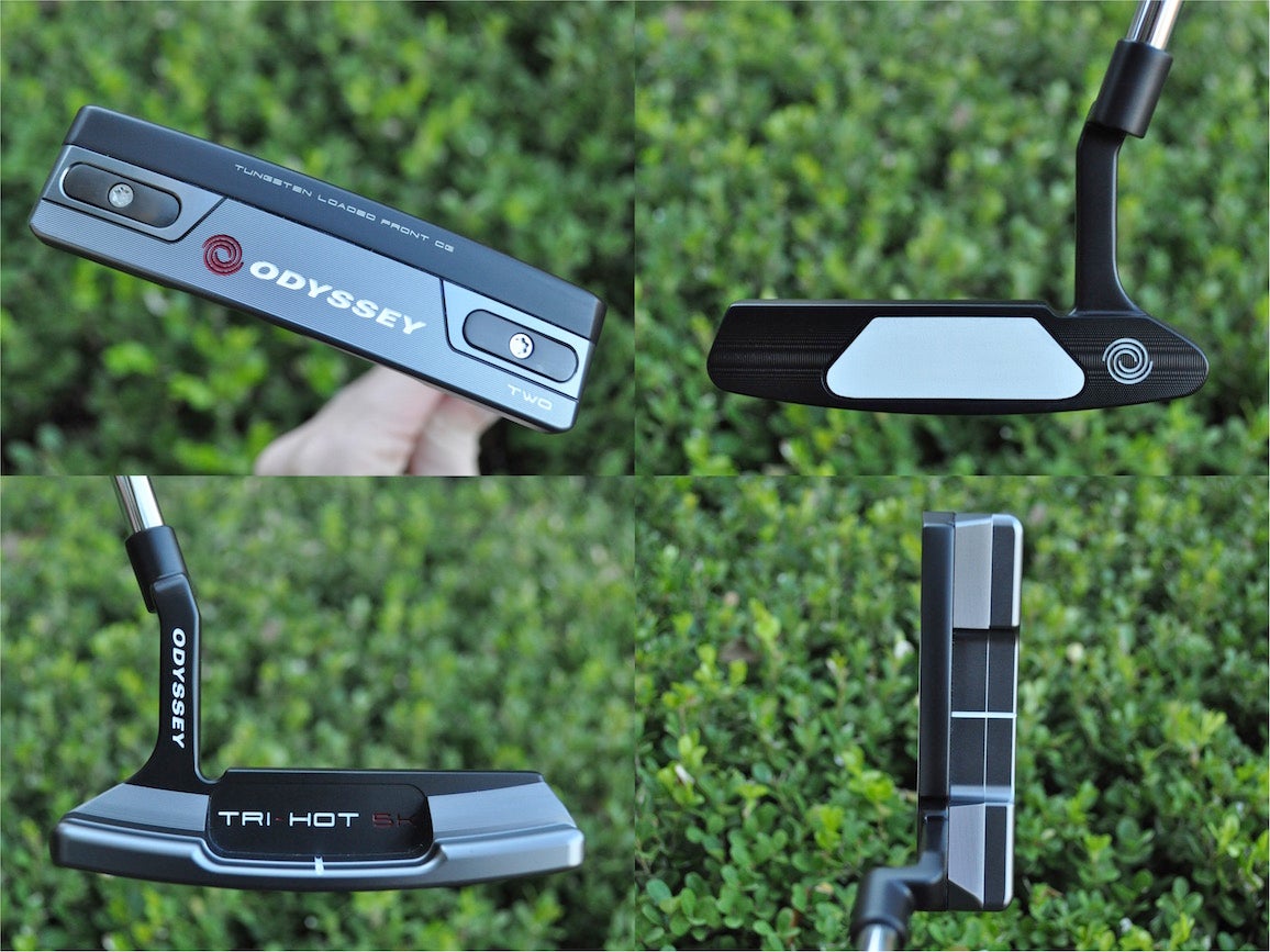 Odyssey Tri-Hot putters for 2022.