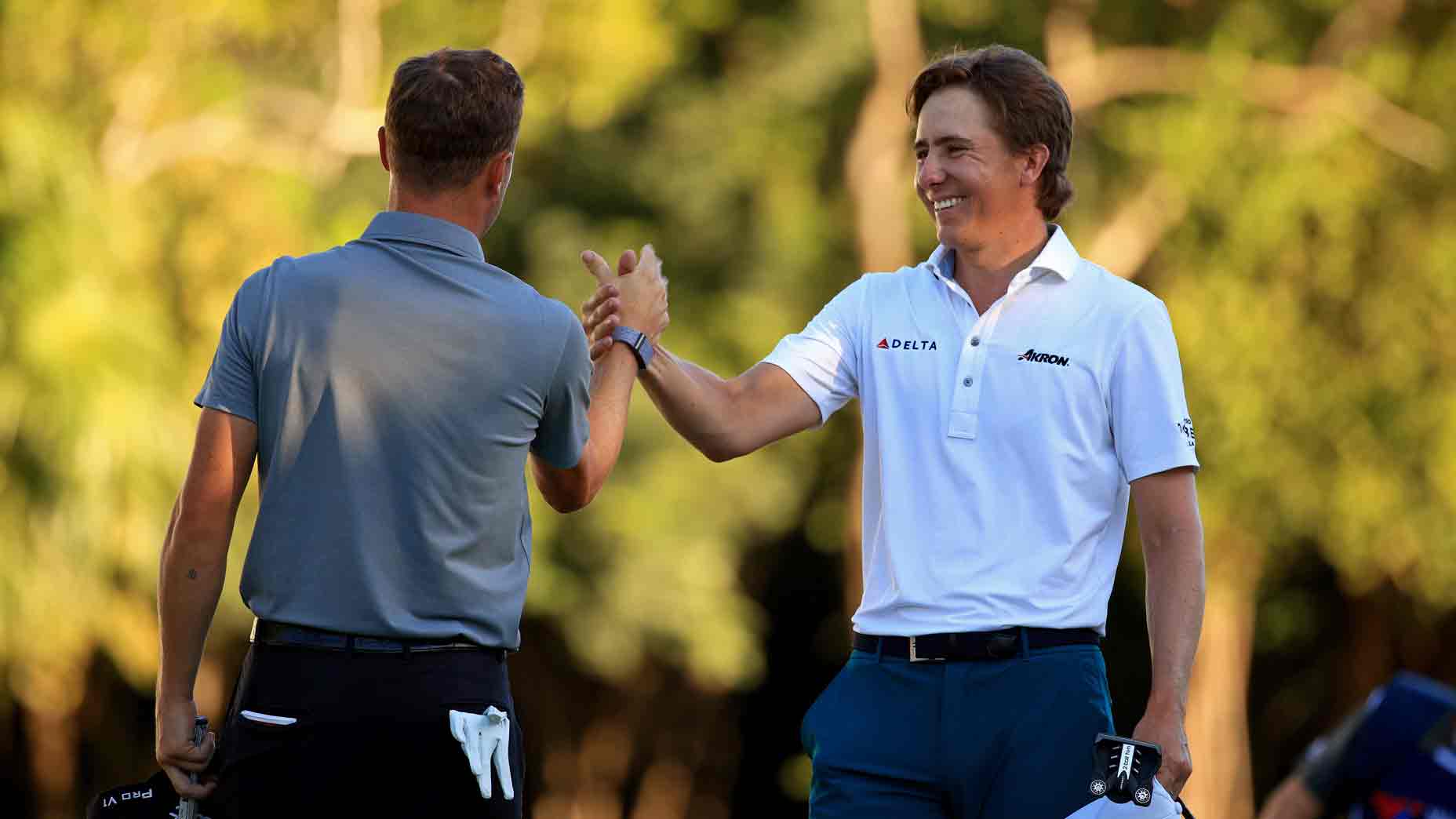 Carlos Ortiz and Justin Thomas