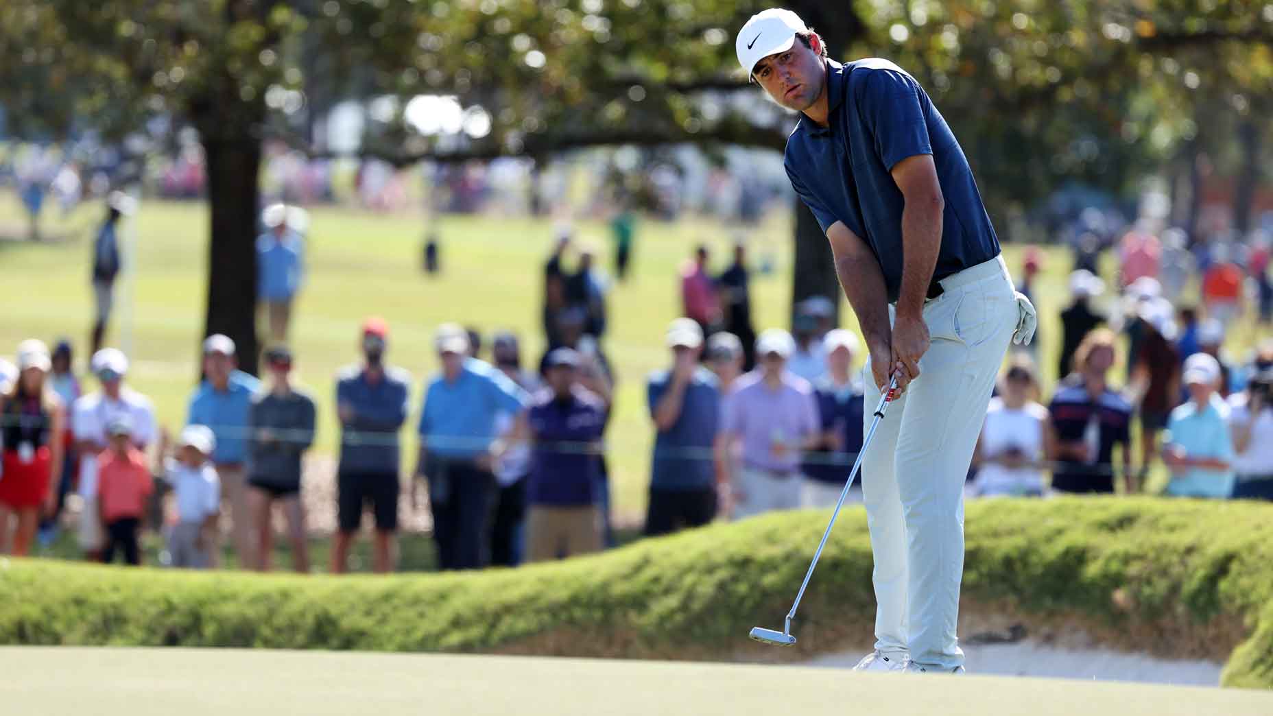 scottie scheffler putts