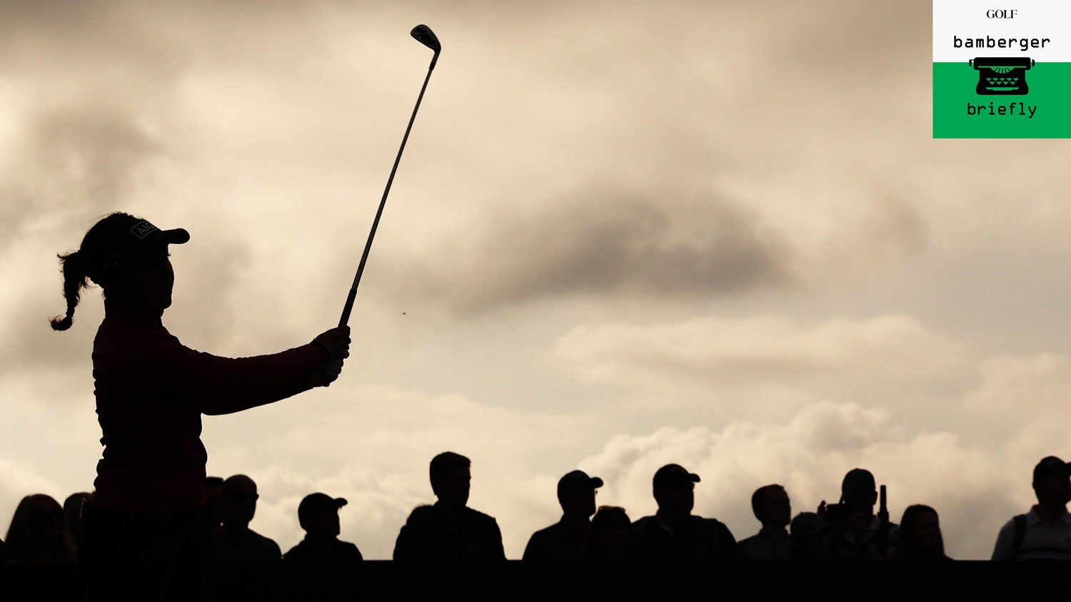 silhouette of lpga pro