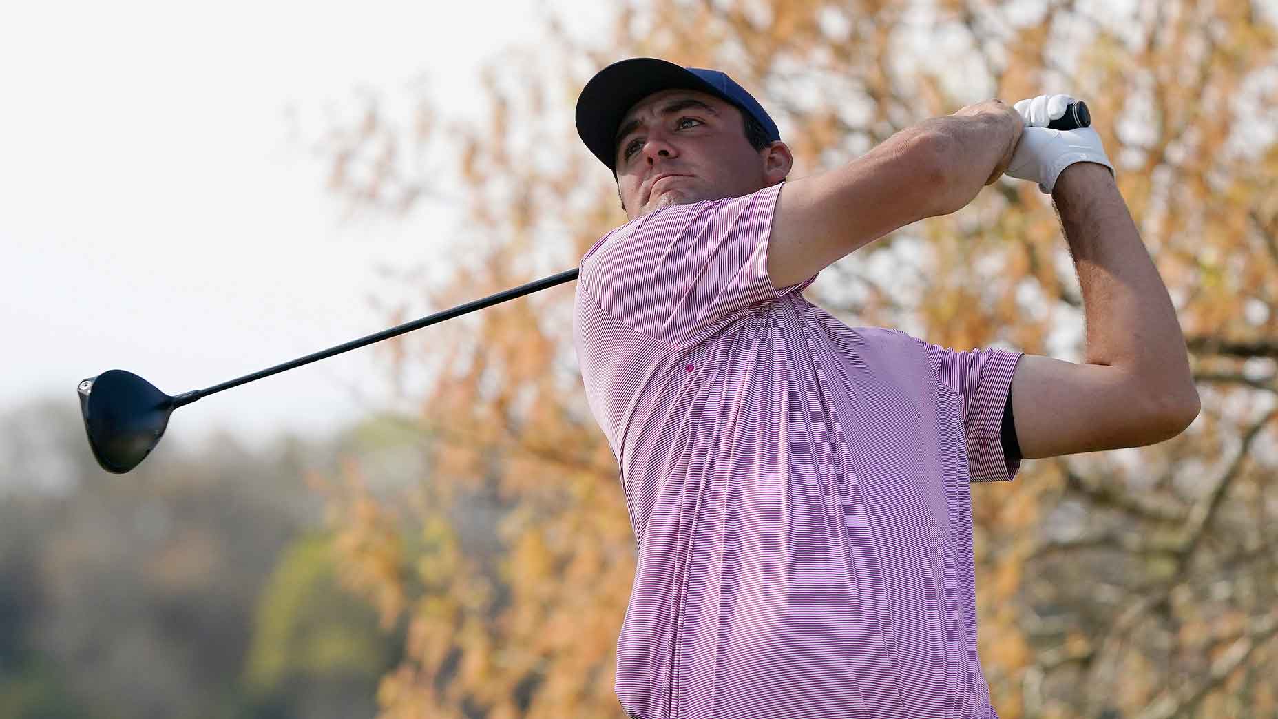 scottie scheffler swings driver