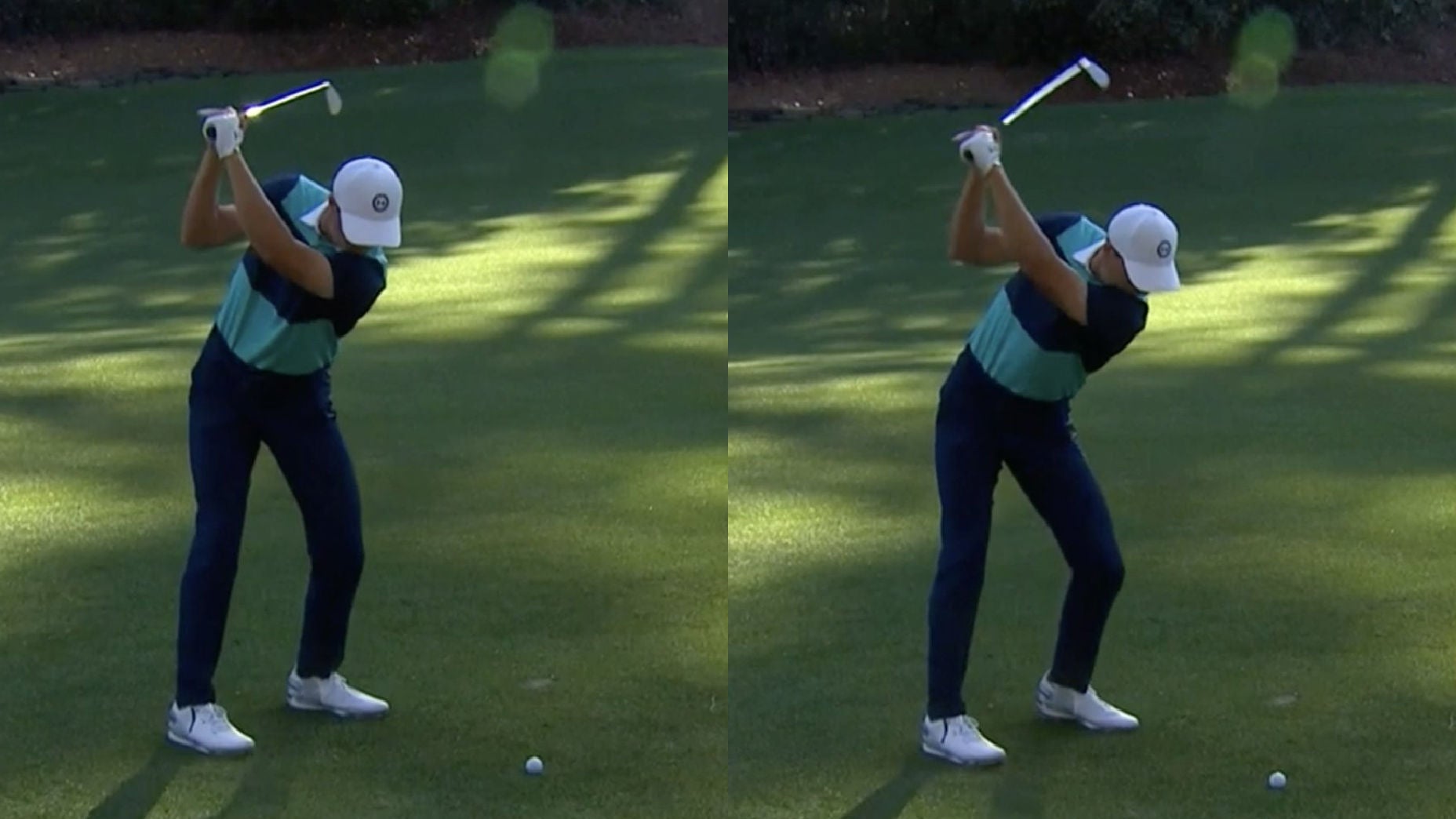 Jordan Spieth takes a swing