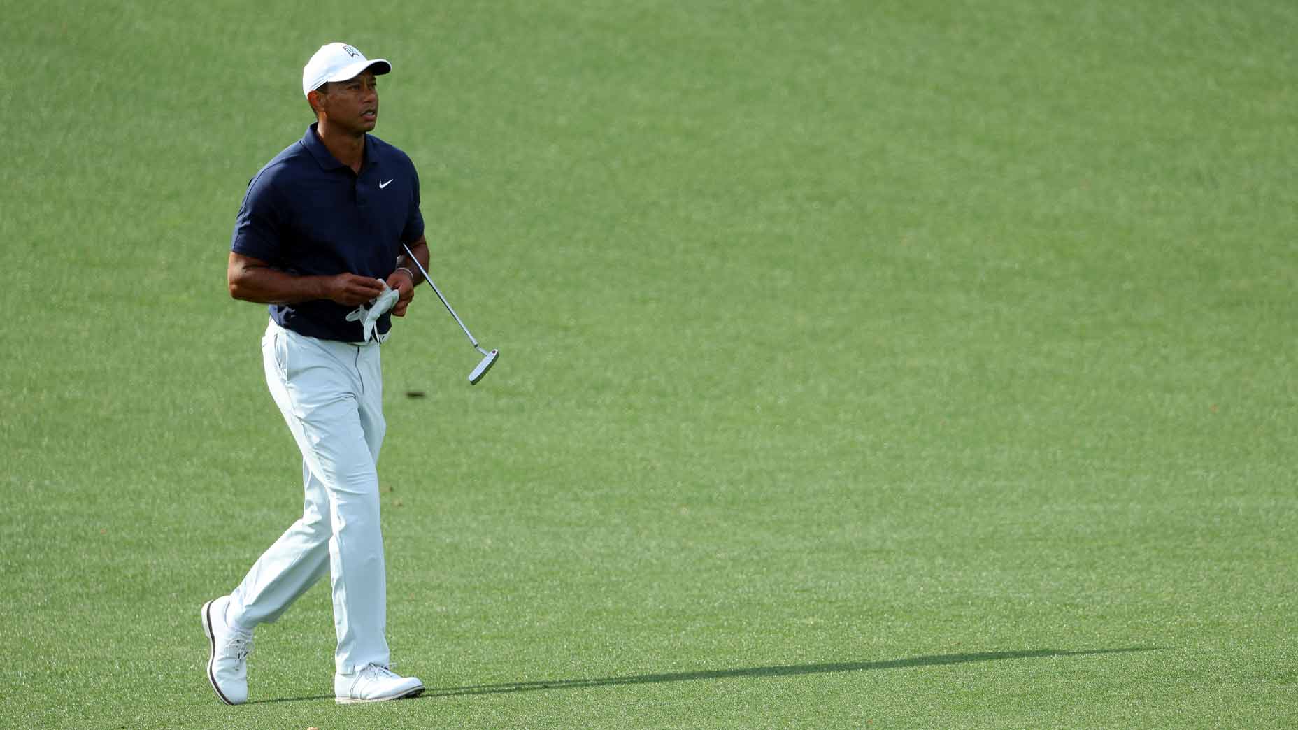 Tiger Woods spoke to the media at the Masters on Tuesday