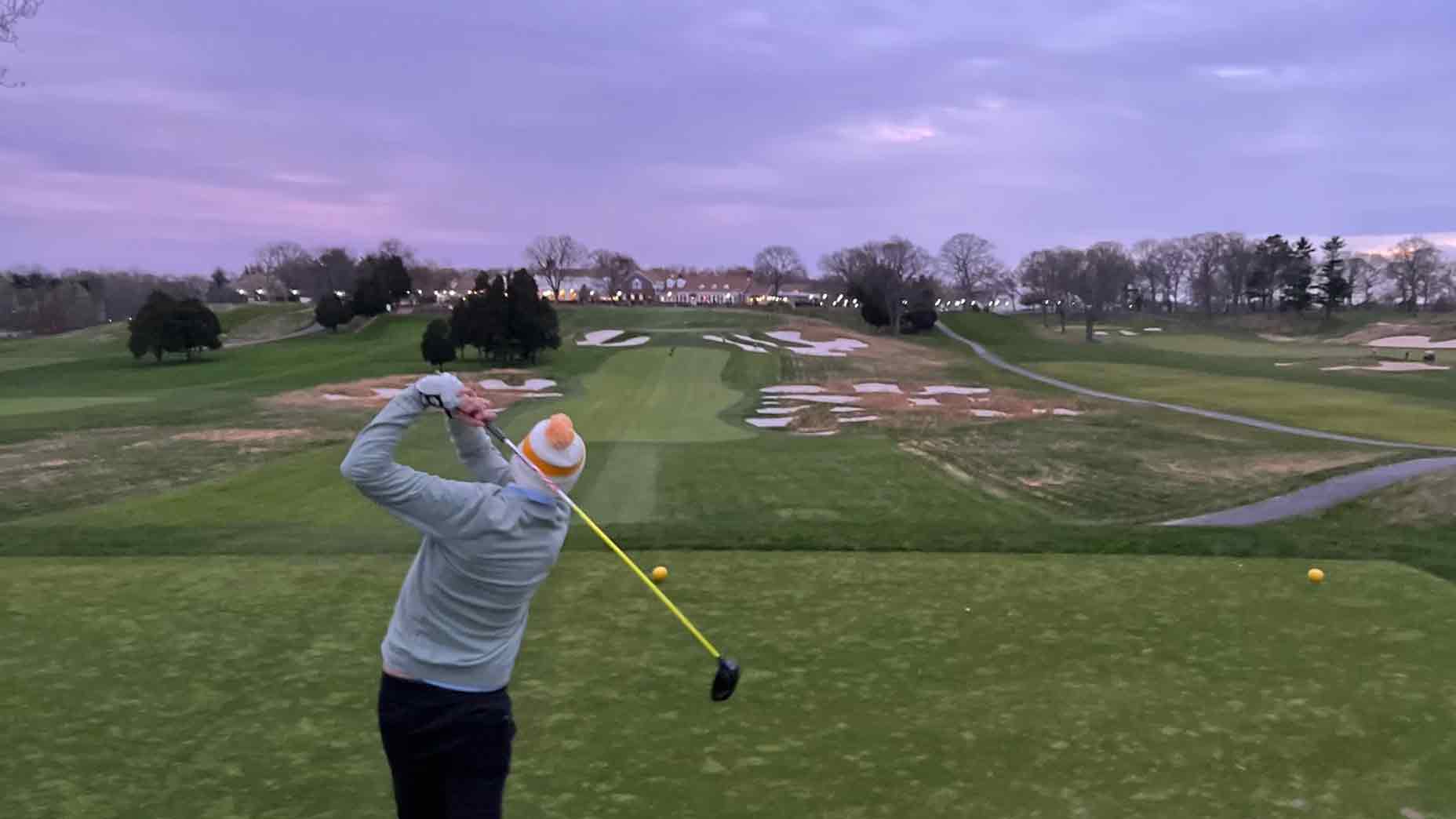 Luke at Bethpage