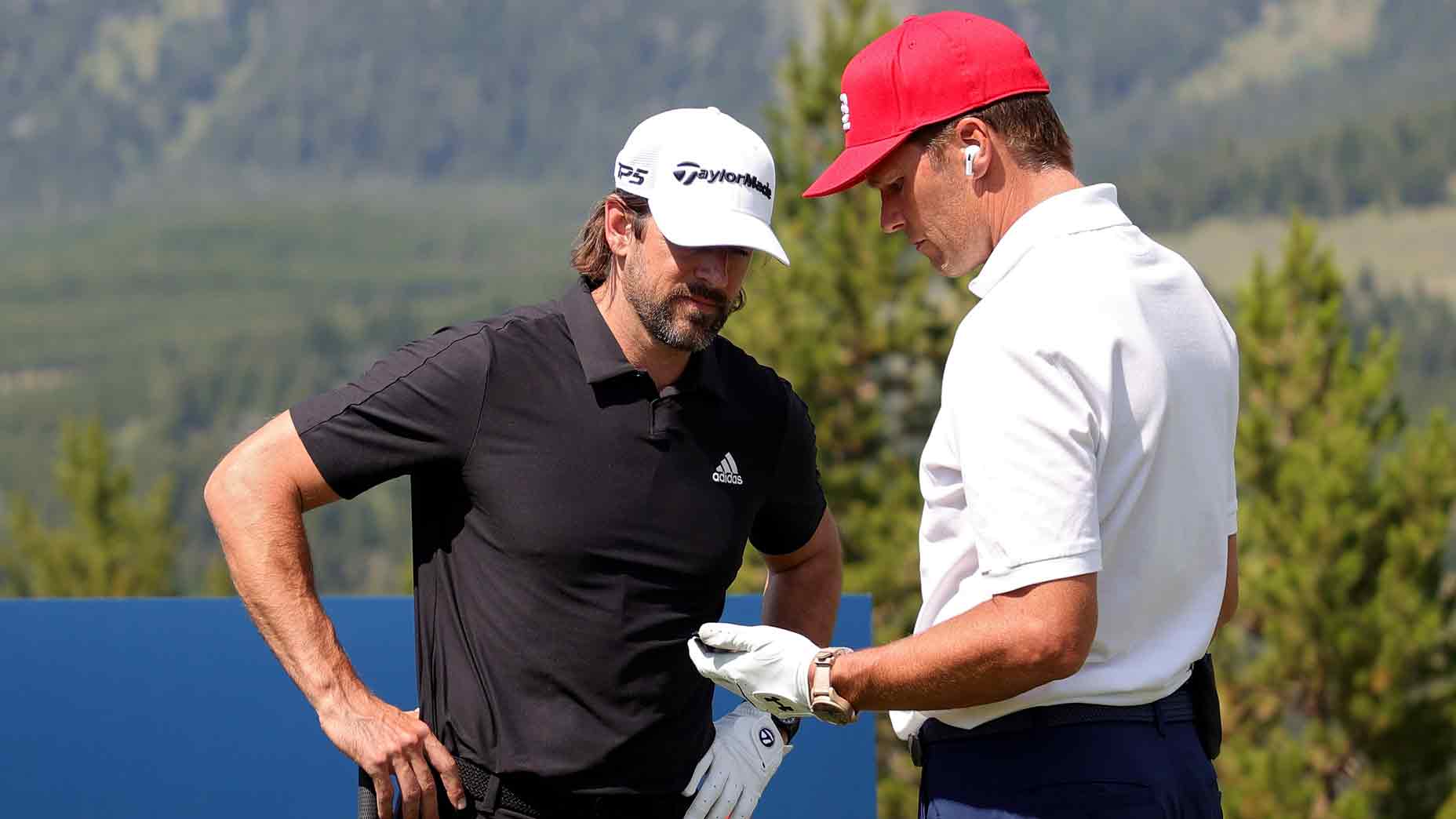 Tom Brady and Aaron Rodgers