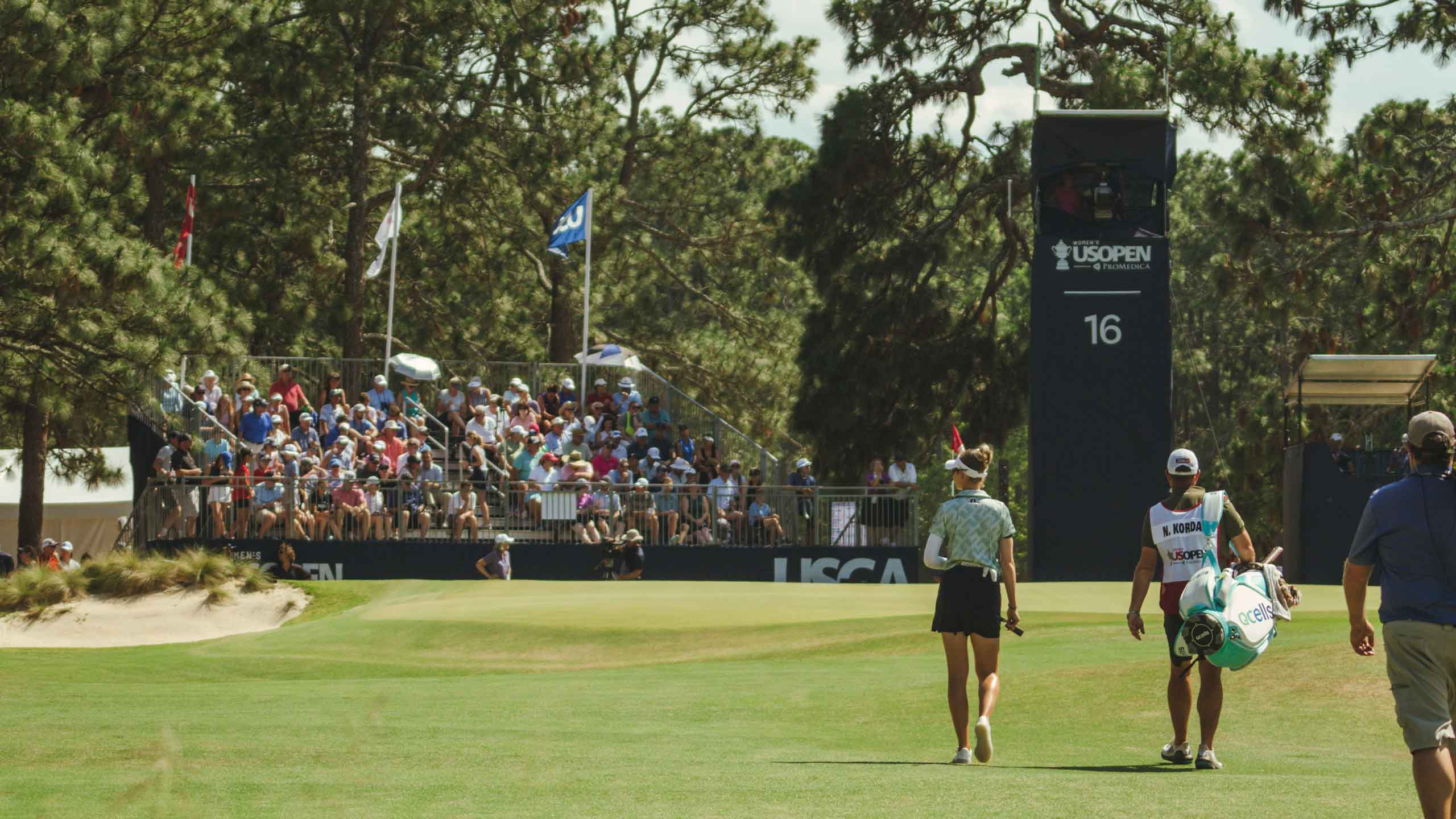 nelly korda walks u.s. women's open