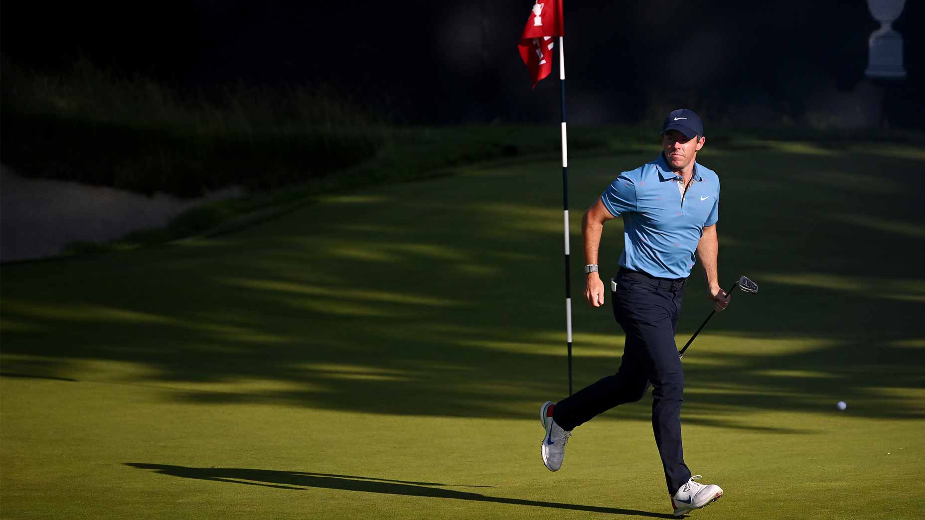 rory mcilroy runs 17 us open