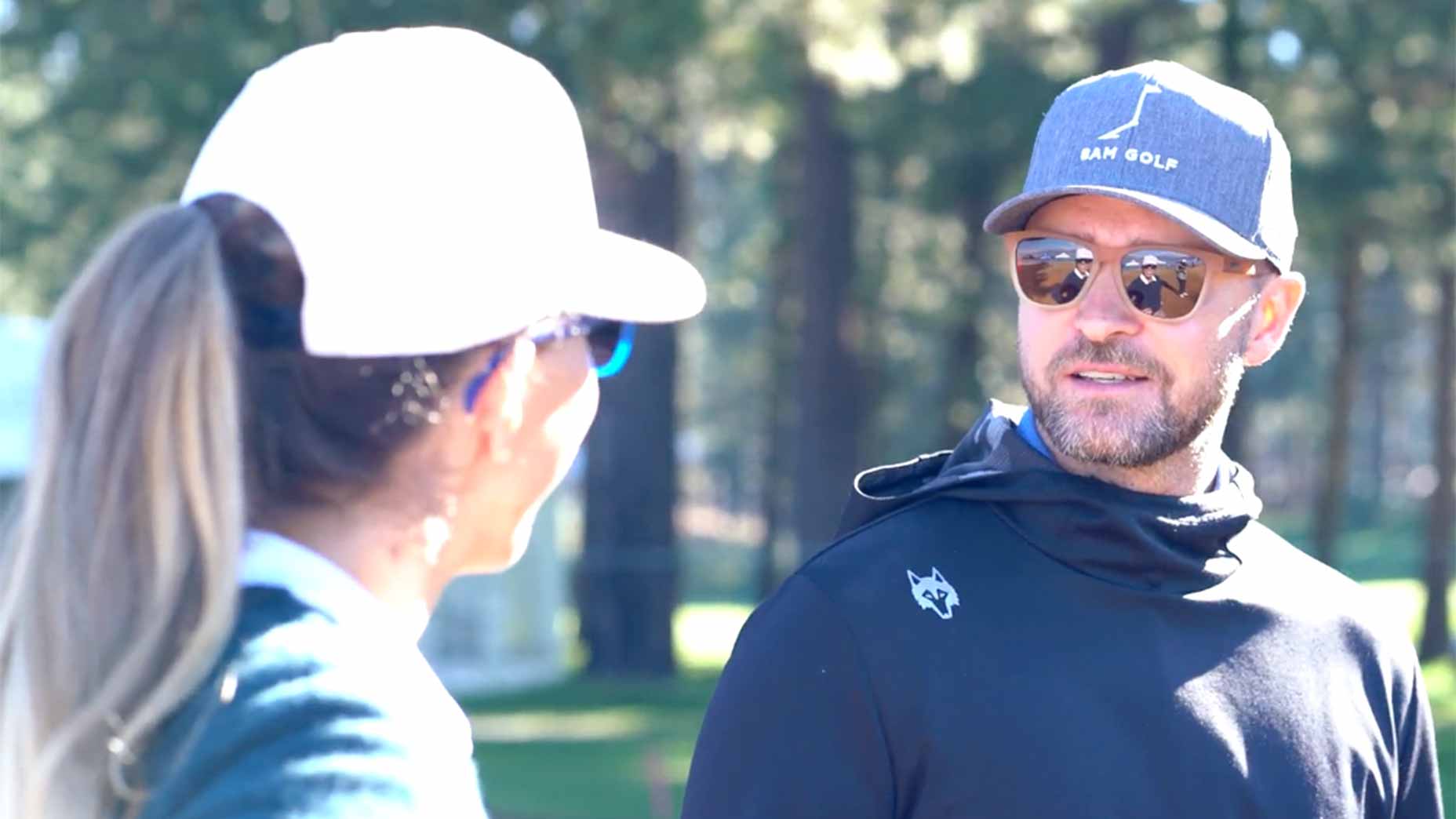 Justin timberlake at the american century championship