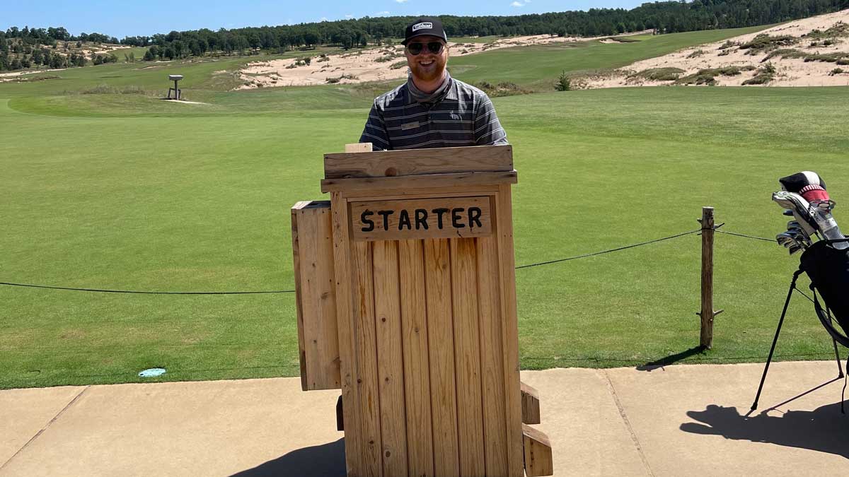 ben levine working at sand valley