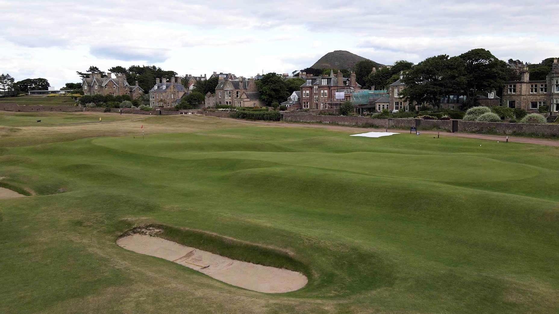 the 16t hole at north berwick