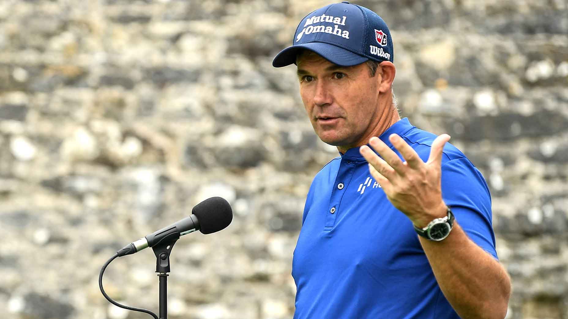 padraig harrington talks