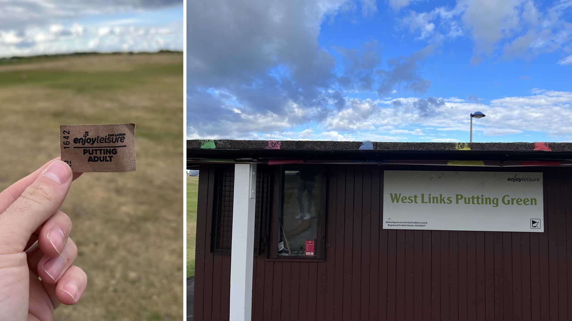north berwick west links putting green