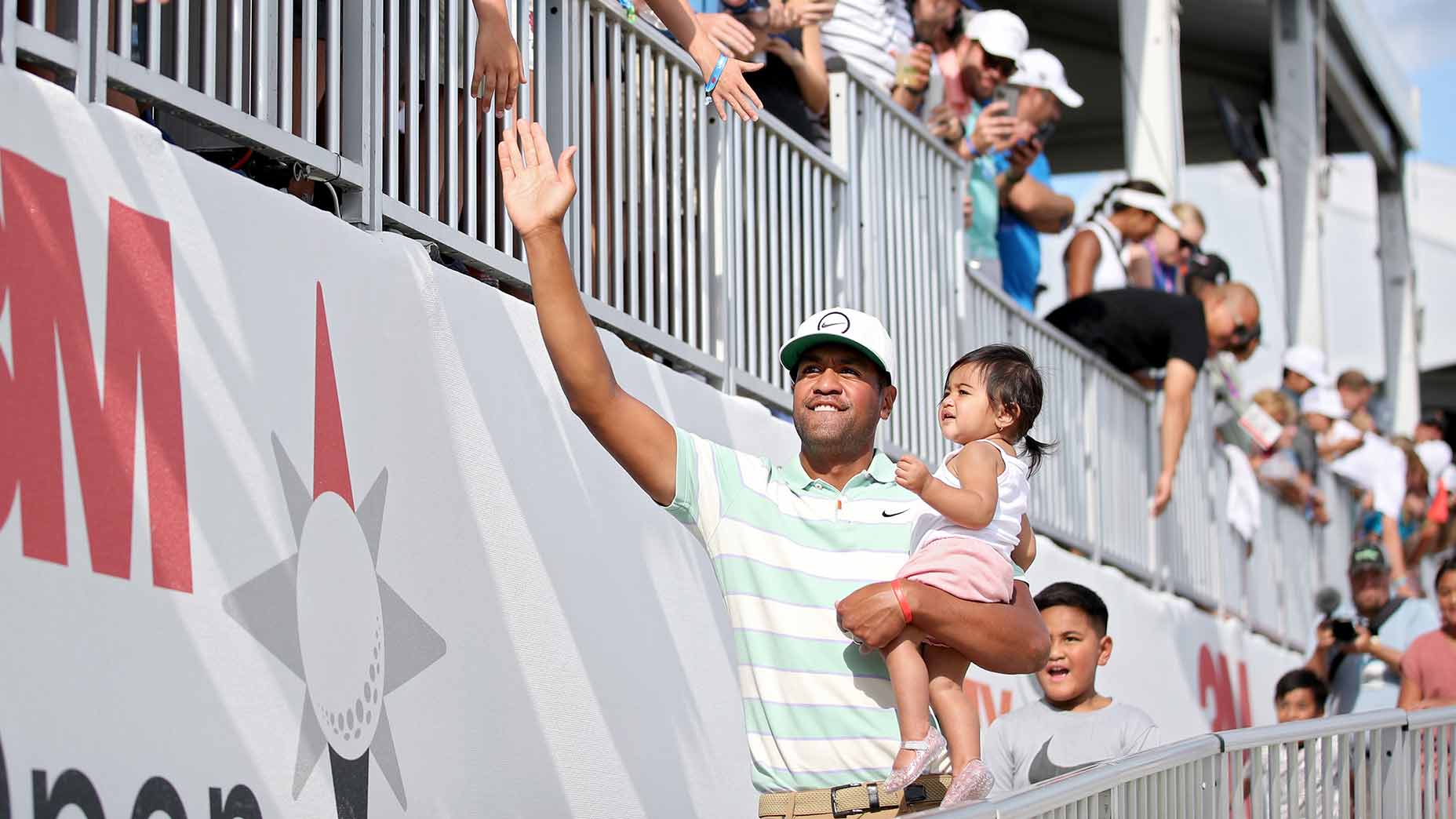 Tony finau and his family