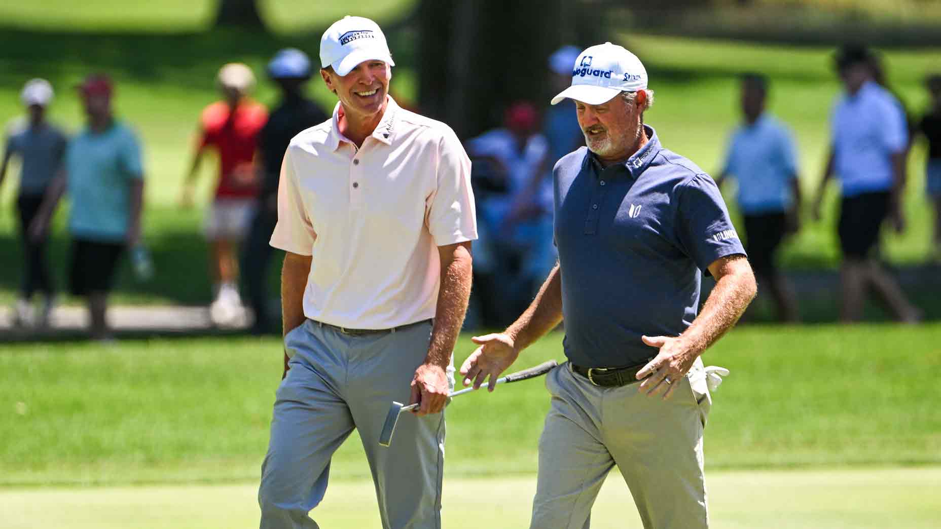 Steve Stricker and Jerry Kelly