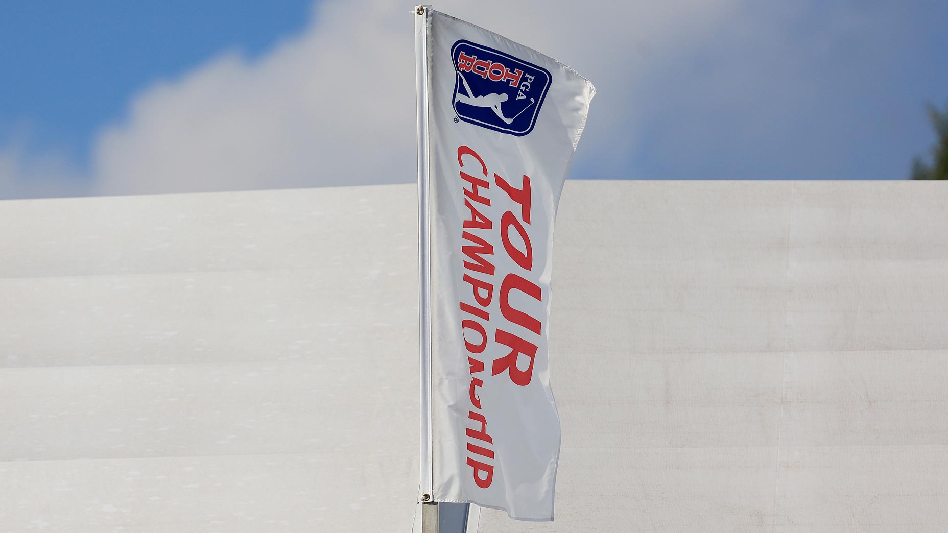 A flag at the Tour Championship golf tournament