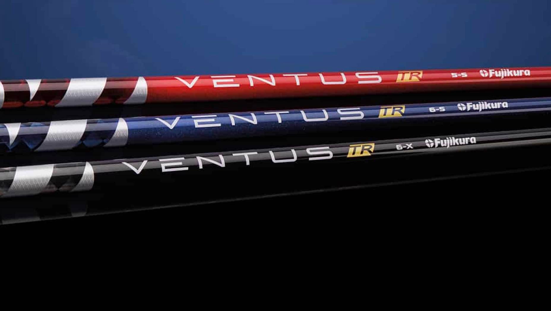 Three new Fujikura Ventus TR Shafts