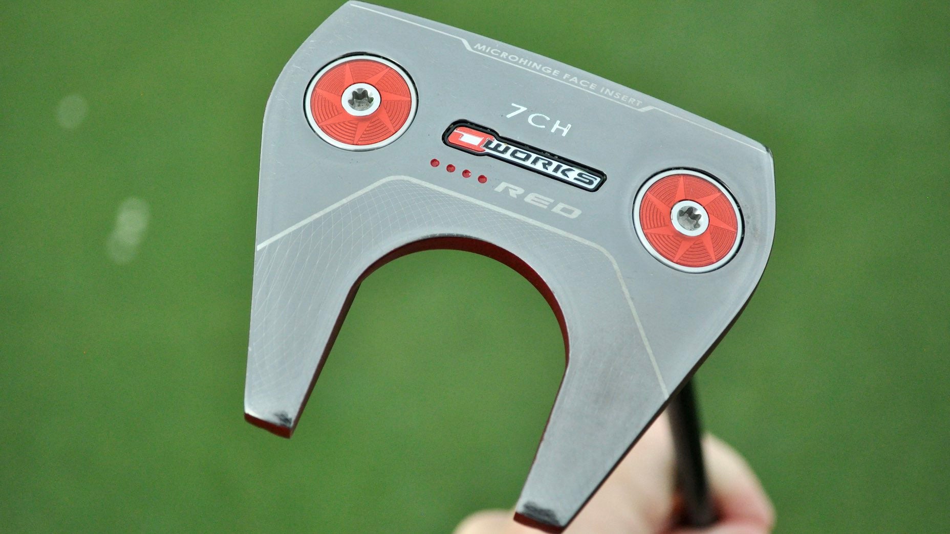 xander schauffele odyssey o-works red 7ch putter