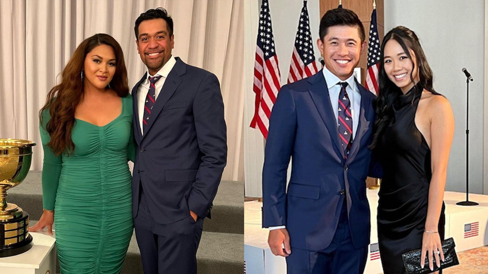 The Finaus, Collin Morikawa and Katherine Zhu