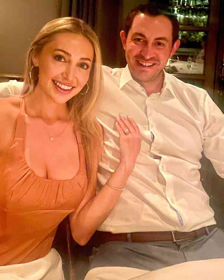 Patrick Cantlay and Nikki Guidish