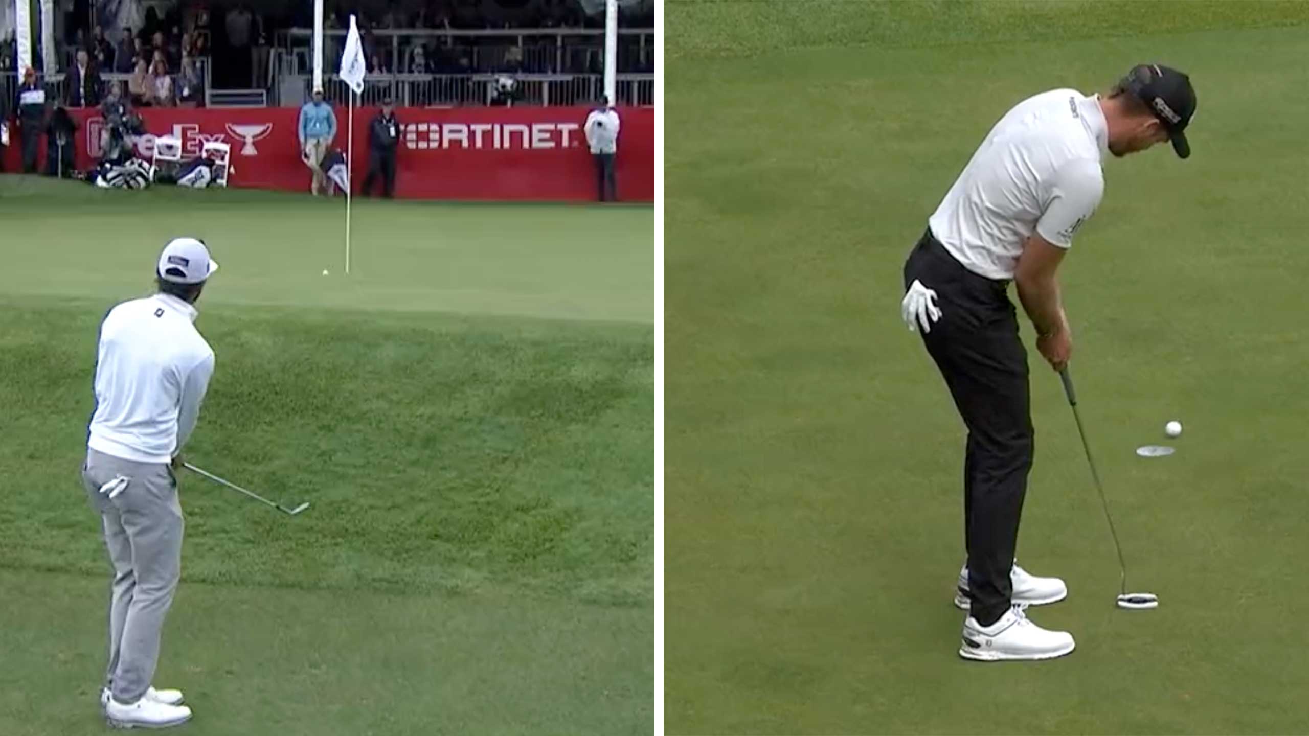 homa and willett at fortinet 72nd hole