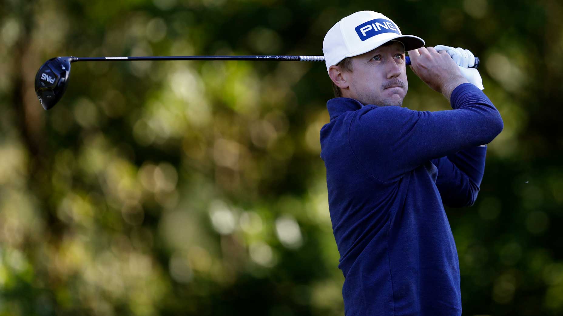 Mackenzie Hughes of Canada plays his shot from the 15th tee during the Sanderson Farms Championship at The Country Club of Jackson on September 29, 2022 in Jackson, Mississippi.